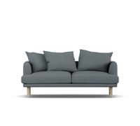 1898 Sofá Sjövik Same Blue 6678-roble blanco aceitado. 2.5 plazas
