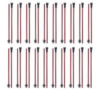 18Awg Jst Sm 2 Pin Conector Macho y Hembra 2 Pin Conector Adaptador Con Cable Eléctrico de 150 mm Cable 20 Juegos (Lewttyer)