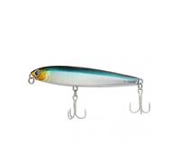 18g Plastic Hard Fishing Bait with 2 Barbs 3D Lifelike Eyes Long Throw Minnow Lures for Long Shot#1