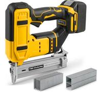 18GA Clavadora eléctrica compatible con Dewalt 20 V - Multi pistola de clavos y pistola de grapas con 500 clavos y 500 grapas para carpintería, doble seguridad, 2 modos de disparo (sin batería)