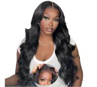 18INCH Human Hair Glueless Wig Wear and Go 4x4 Pre Cut Pre Plucked Lace Front Body Wave Peluca Humana Usar y Listo sin Pegamento 4x4 con Encaje Pre-Cortado Frente de Peluca Ondulada