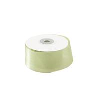 18m Beautiful Chiffon Ribbons 2.5cm Width Soft Polyester Handicraft Bowknot Box Packaging(Green)
