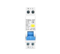 18MM 230V 50/60Hz 1P+N 6KA Disyuntor automático diferencial de corriente Residual con protección contra fugas de sobrecorriente