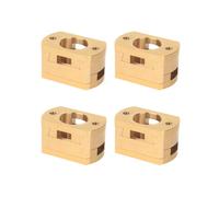 18mm Oldham Coupling Z-Axis Brass T8 Screw Coupler Z-Axis Screw Hot Bed for 3 V2 CR10 CR10S Pro 3D Printer 4PCS