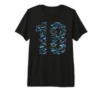 18th Birthday Boy & Girl Eighteen-Year-Old Fish Whale Shark Camiseta Premium