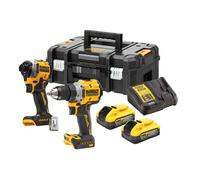18V/2x5Ah Batería Kombopack DCD800 + DCF850, DCBP518 + Tstakii (DeWALT