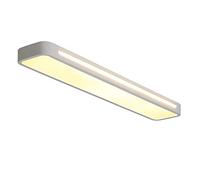 18W Lampara de techo Ultradelgada moderno Luz de techo Plafón LED Rectangular Blanco Largo Lámpara de techo ultradelgada Iluminación de oficina cuarto dormitorio cocina Balcón Corredor IP20 3000k 58cm