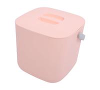 18W Lavavajillas con fregadero pequeño Lavavajillas portátil con apagado automático y USB eficiente Limpieza profunda multifuncional para la cocina del hogar (Cubo rosa)