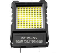 18W LED luz de trabajo 90 para smd lámpara de inspección 12-85V modo dual amarillo bolsillo antorcha para reparación de automóviles (12-72V)