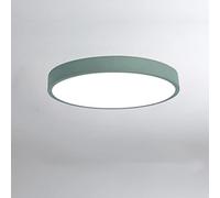 18W Niños luces de techo LED Moderno Redondo lámpara de techo acrílico Lámparas de cocina Dormitorio Plafón Techo Lámpara de baño Luz blanca 6000K corredor balcón entrada Ø30cm,Verde