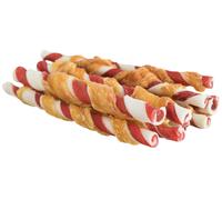 18x Trixie Denta Fun Barbacoa Pollo Rollos de Masticar 12 cm, 180 St./18 x 80 g