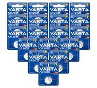 18x Varta CR2025 3V Pilas Botón Celda Moneda Litio DL2025