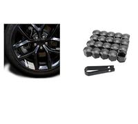 19/17 mm 20 unids/set tapas de tuerca de rueda de coche tapas de protección tapas antioxidantes tapa de tornillo de cubo automático tuerca de neumático de coche perno decoración exterior-oferta combinación2