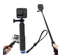 19-49 cm impermeable Selfie Stick para Action Cam, barra selfie ajustable para GoPro3+/4/3/2/5, ideal para surf, esquí, buceo y viajes