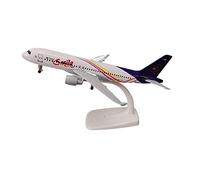 19 Cm De Aleación Metal Smile Aviation Apto para Airbus 320 A320 Modelo Avión Fundido A Presión con Soporte Ruedas Juego de Pasatiempos en Miniatura