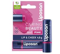 ¡19% DTO! Caring Beauty 3en1 Lip - Cheek Bálsamo Labial 4.8 gr