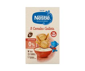 ¡19% DTO! Papilla 8 Cereales con Galleta 0% Azúcares Añadidos 475 gr