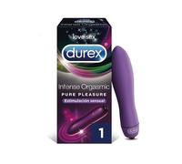 Durex Vibrador Mini Intense Orgasmic Pure Pleasure, Dildo Consolador Clítoris Mujer, Estándar
