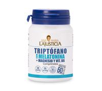 LaJusticia Triptófano con Melatonina, Magnesio y Vitam B6 60comp