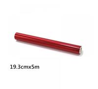 19. Foil reactivo de tóner de 3 cm x 5m para la Impresora láser y el laminador Compatible con Transferencia de Calor holográfica Papel de Aluminio de DIY de Bricolaje 2022(Red)