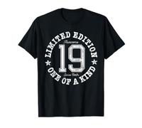 19 Limited Edition One of a Kind 19th Birthday 19-Year-Old Camiseta