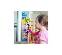 19 piezas de ventosas ensambladas, divertidos bloques de silicona, juguetes de construcción, ventosas