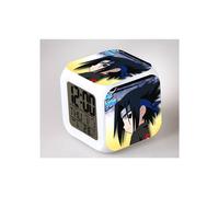 (19) Relojes digitales Anime Naruto Uchiha Sasuke Gaara Hatake Kakashi Haruno Sakura Tsunade Jiraiya Deidara Alarma