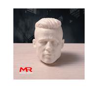 (19) Sin pintar 1/6 Brad Pitt Tom Cruis Arnold Paul Walker Ronaldo Bruce Willis cabeza esculpida talla soldado