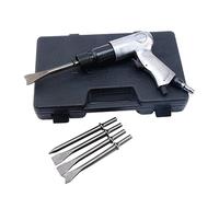 190 Pala neumática AIR CHISEL CHISEL ROX ROXT ROXT SHIVE PICK PIEZA DE FRENO HERRAMIENTAS DE RESULTADORIO CON CAJA DE PLÁSTICA DE 5 CABEZA