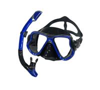(19001988blu) Máscara subacquea HB Set de snorkel Set de inmersión panorámica profesional en