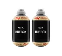 1906 Reserva Especial - Pack 2 Barriles de 3L para Tirador HUEBOX, Cerveza Extra La Milnueve 6,5% Vol, Compatibles Solo con HUEBOX, Incluye 2 Cánulas Desechables - 6 L