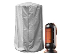 190T Silver-Coated Patio Heater Cover | Weatherproof Waterproof Sunproof Dust Shield For Outdoor Boiler | Garden Terrace Rain Protector Dome | Heavy-Duty Small Heater Dustproof Wrap