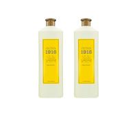 1916 - Original 2 x 750 ml, Agua de Colonia Hombre y Mujer, Perfume Unisex, Eau de Toilette Masculina y Femenina, Fragancia Cítrica y Floral, Aroma de Larga Duración