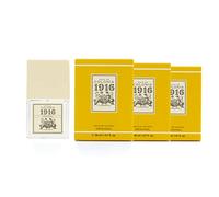 1916 - Original Pack de 3 x 30 ml, Agua de Colonia Hombre y Mujer, Formato Viaje en Spray, Perfume Unisex, Eau de Toilette Masculina y Femenina, Fragancia Cítrica y Floral, Aroma de Larga Duración