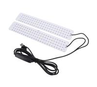 192 Luces LED de Crecimiento, 3000 K, Lámpara LED Roja y Azul para Cultivo de Plantas con Función de Temporizador para Suculentas, Floración, Maduración de Frutas, Temporizador
