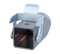 19200031750 Harting Han 3A - Caja de embrague (1 salida de cable recto M20, con 1 percha)