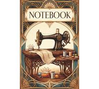 1920s Art Deco Sewing Journal for Notes, Patterns & Creative Ideas