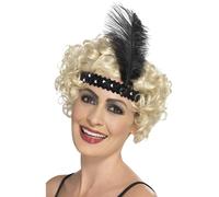 1920s Flapper Diadema Disfraz Mujer Accesorio 20s Gatsby