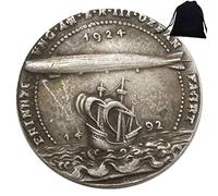 1924 Monedas alemanas talladas históricamente con gran reichsmark - Falta historia de la moneda de Prusia - Moneda vieja europea