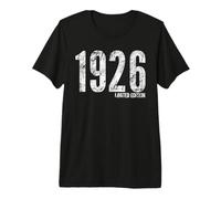 1926 Edición Limitada Clásico Nacido en 1926 Retro Cumpleaños Camiseta Premium