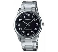 Casio Reloj analógico MTP-V001D-1BU Cuarzo japonés metal plateado