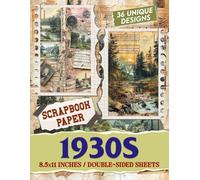 1930s: Unique Retro Patterns Perfect for Crafting, Decoupage, Mixed Media Art, and Paper Crafts