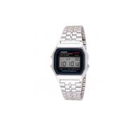 19349 | CASIO Vintage A159WA-N1DF Reloj de Pulsera Digital para Unisex Color Plateado