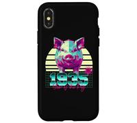 1935 Año del Cerdo Cumpleaños 80 Retro Chino Signo del Zodiaco Carcasa para iPhone X/XS