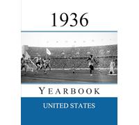 1936 US Yearbook: Original book full of facts and figures from 1936 - Unique birthday gift / present idea.