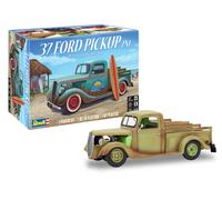 1937 Ford Pickup Con Surfboard 2n1 1:25 Plástico Modelo Kit Monogram