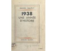 1938 Une Année Dhistoire (ebook)