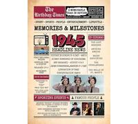 1945 The Birthday Times: Memories, Milestones, and a Memorable Year in Review: Relive 1945 Through Sports, People, Lifestyle and Entertainment. The Perfect Birthday Gift for Someone Special