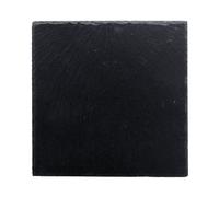 1946 Plato Pizarra 1946 25x25 cm Natural para Aperitivos y Presentaciones con Tacos Antideslizantes