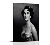 1948 Vintage Young Elizabeth Taylor Póster Pintura Decorativa Lienzo Arte de Pared Salón Póster Dormitorio Pintura, Arte de Pared Impresión de Imagen Moderna Decoración de Habitación Familiar 30 x 45